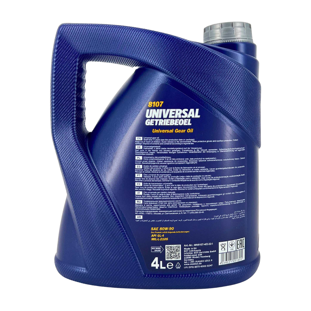 Mannol Universal Getriebeöl 80W-90 GL-4 4 Liter