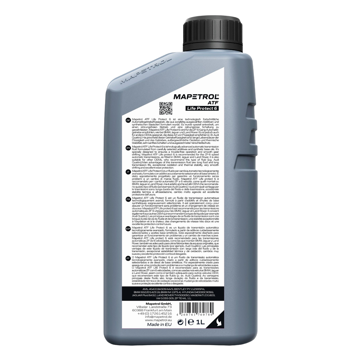 Mapetrol ATF Life Protect 6 1 Liter