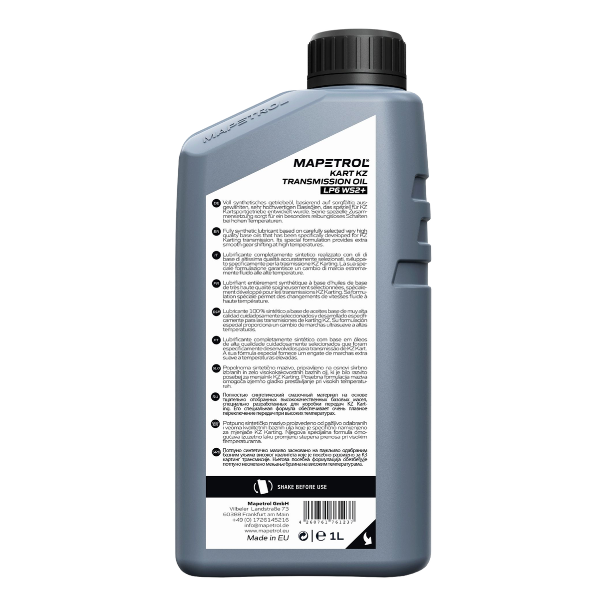Mapetrol Kart KZ Transmission Oil LP-6 WS2+ 1 Liter