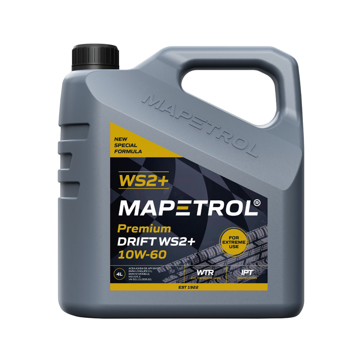 Mapetrol Premium Drift WS2+ 10W-60 4 Liter