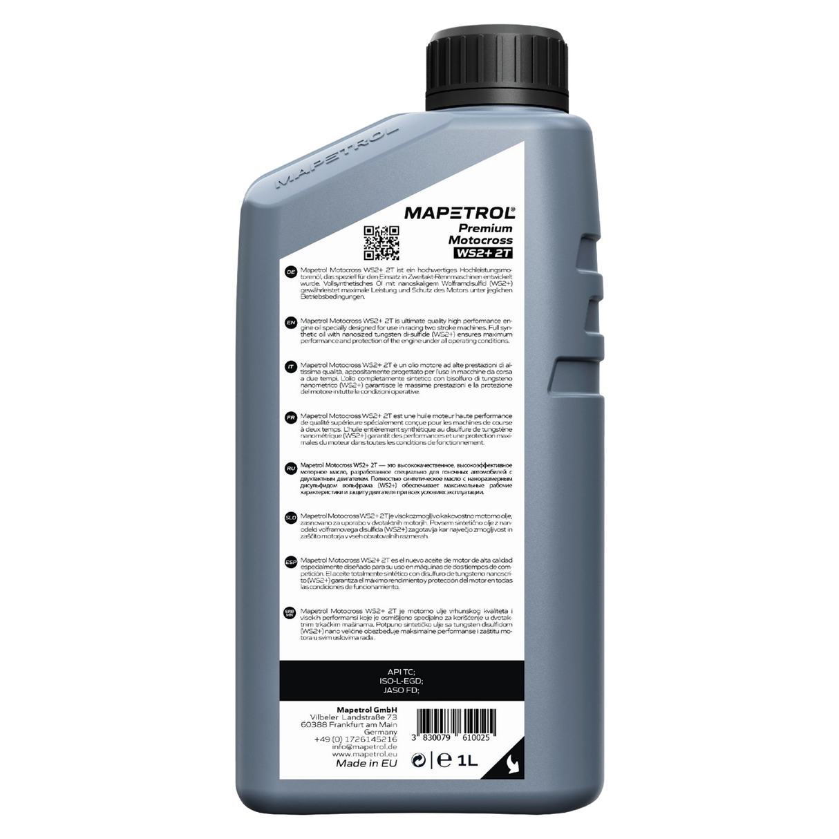 Mapetrol Premium Motocross WS2+ 2T 1 Liter