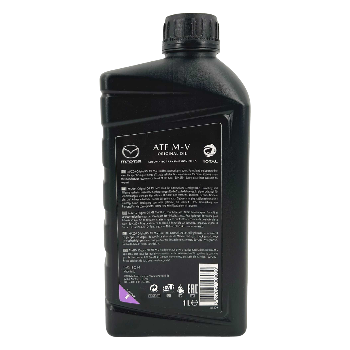Mazda Original Oil ATF M-V Automatic Transmission Fluid 1 Liter