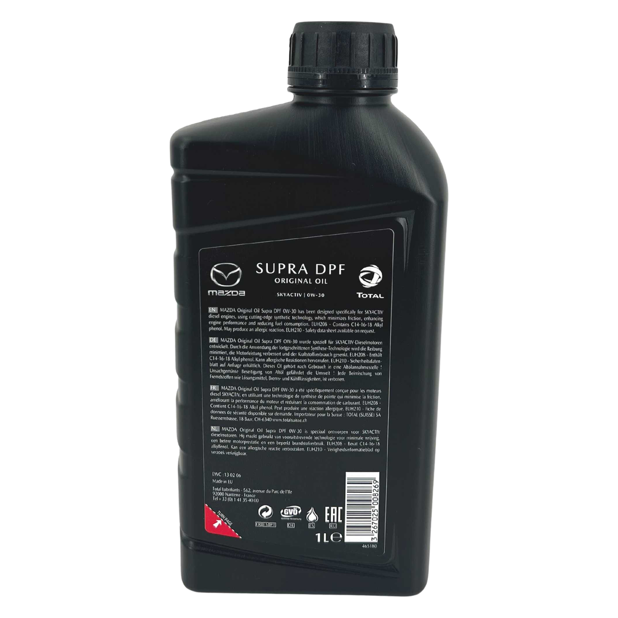 Mazda Original Oil Supra DPF Skyactiv-D 0W-30 1 Liter