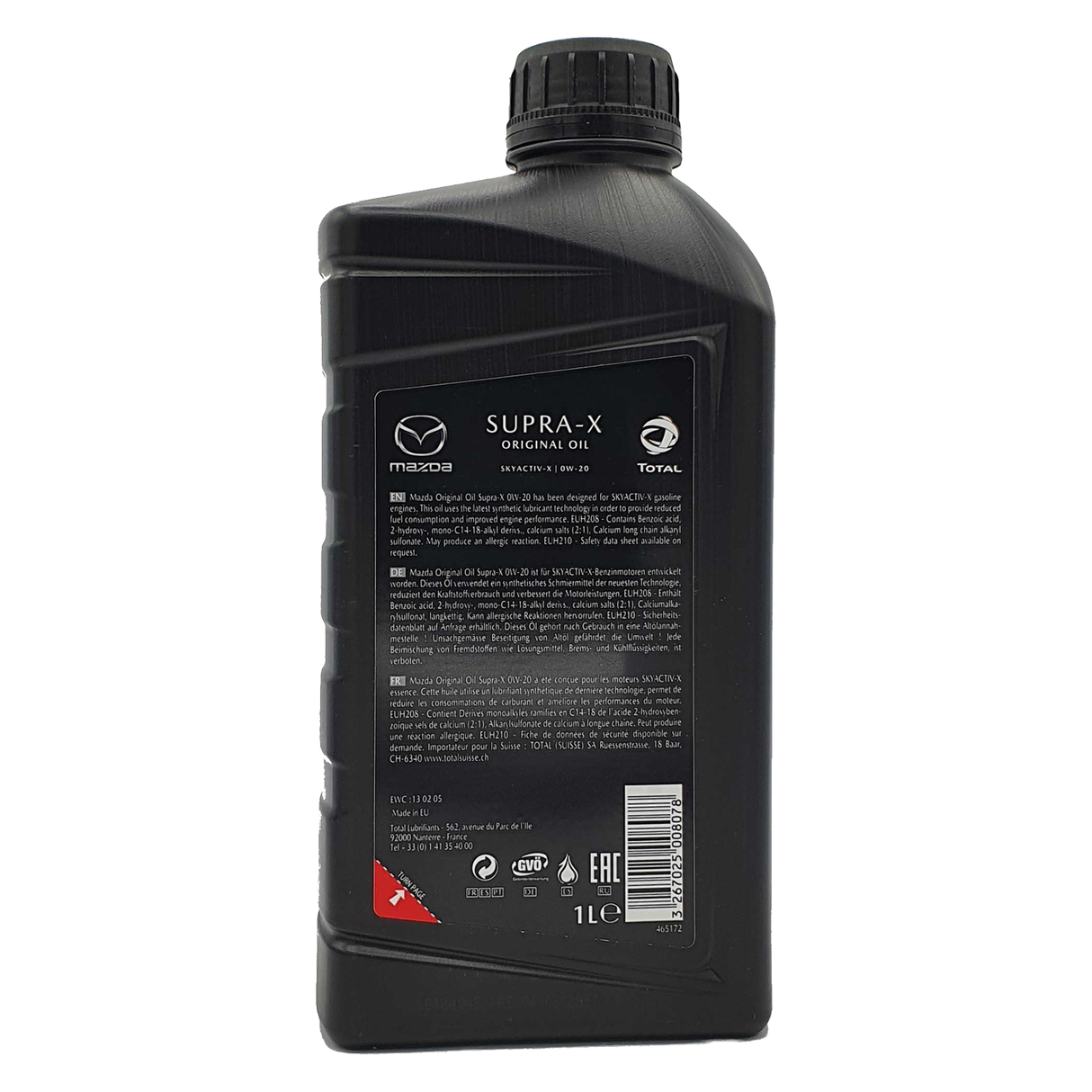 Mazda Original Oil SUPRA X 0W-20 1 Liter