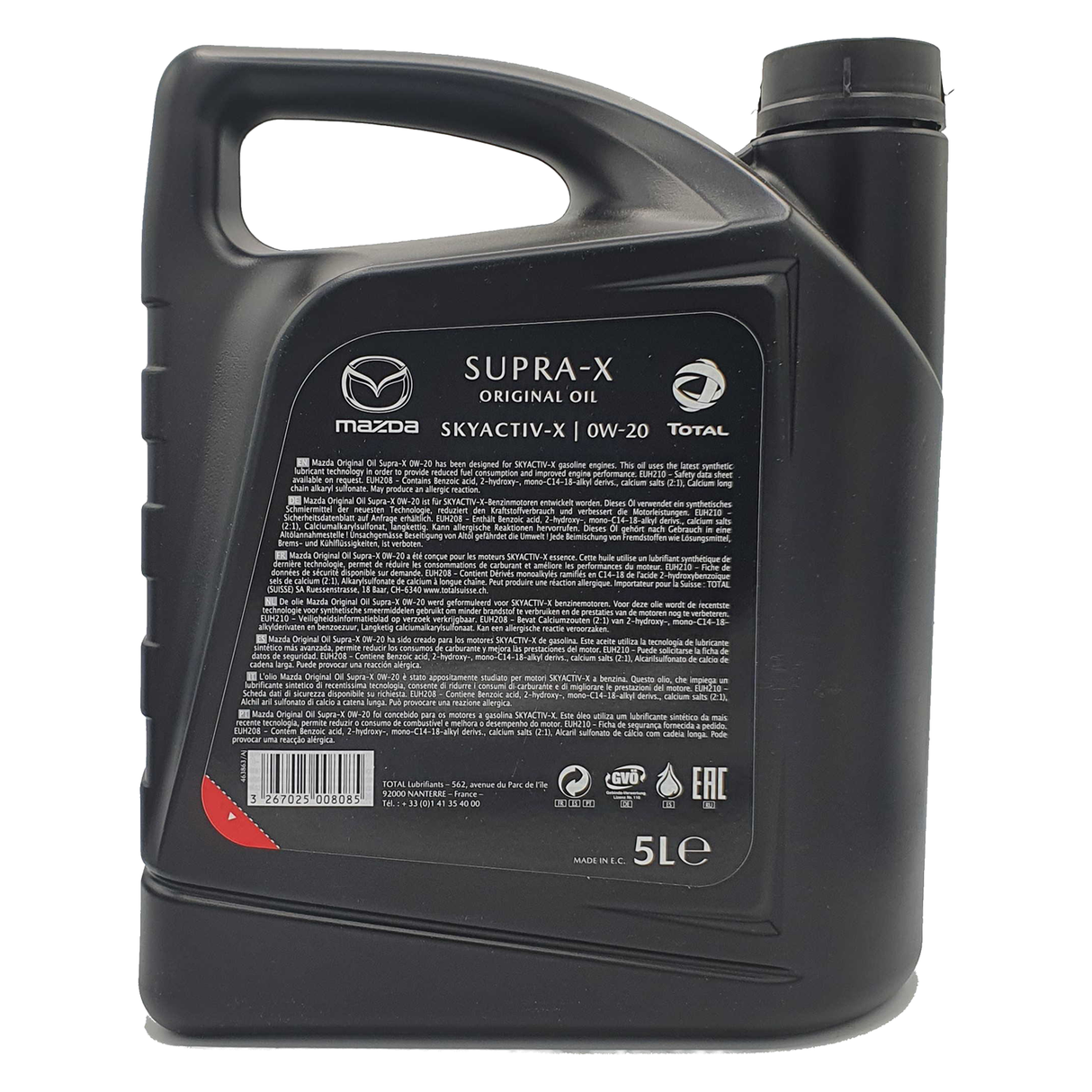 Mazda Original Oil SUPRA X 0W-20 5 Liter