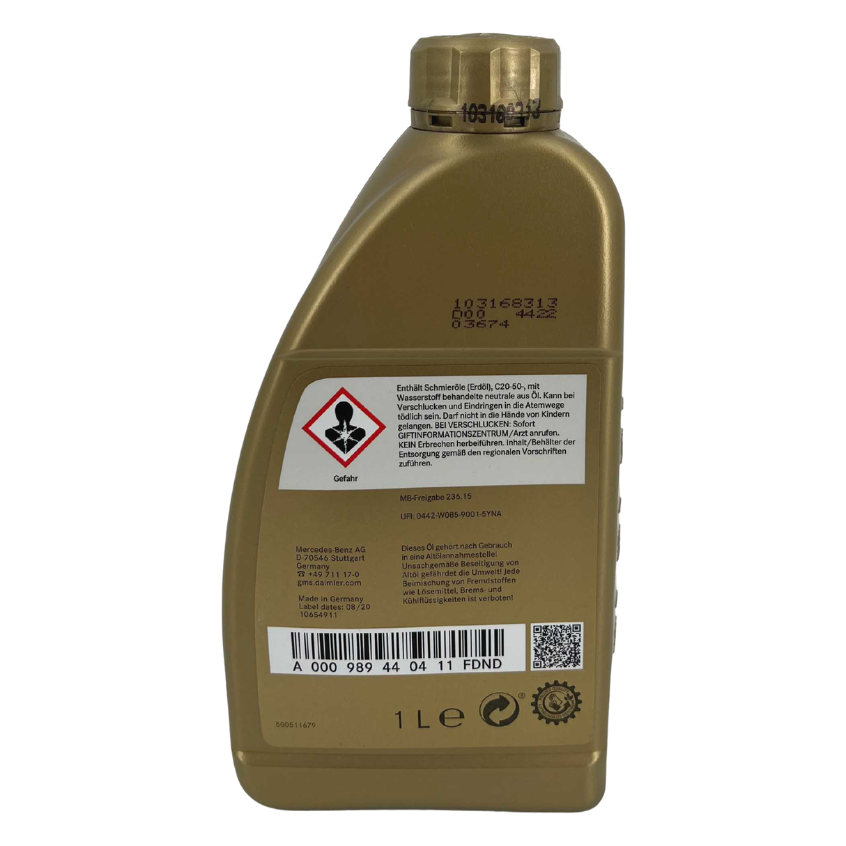 Mercedes Original Automatik Getriebeöl FE MB 236.15 1 Liter