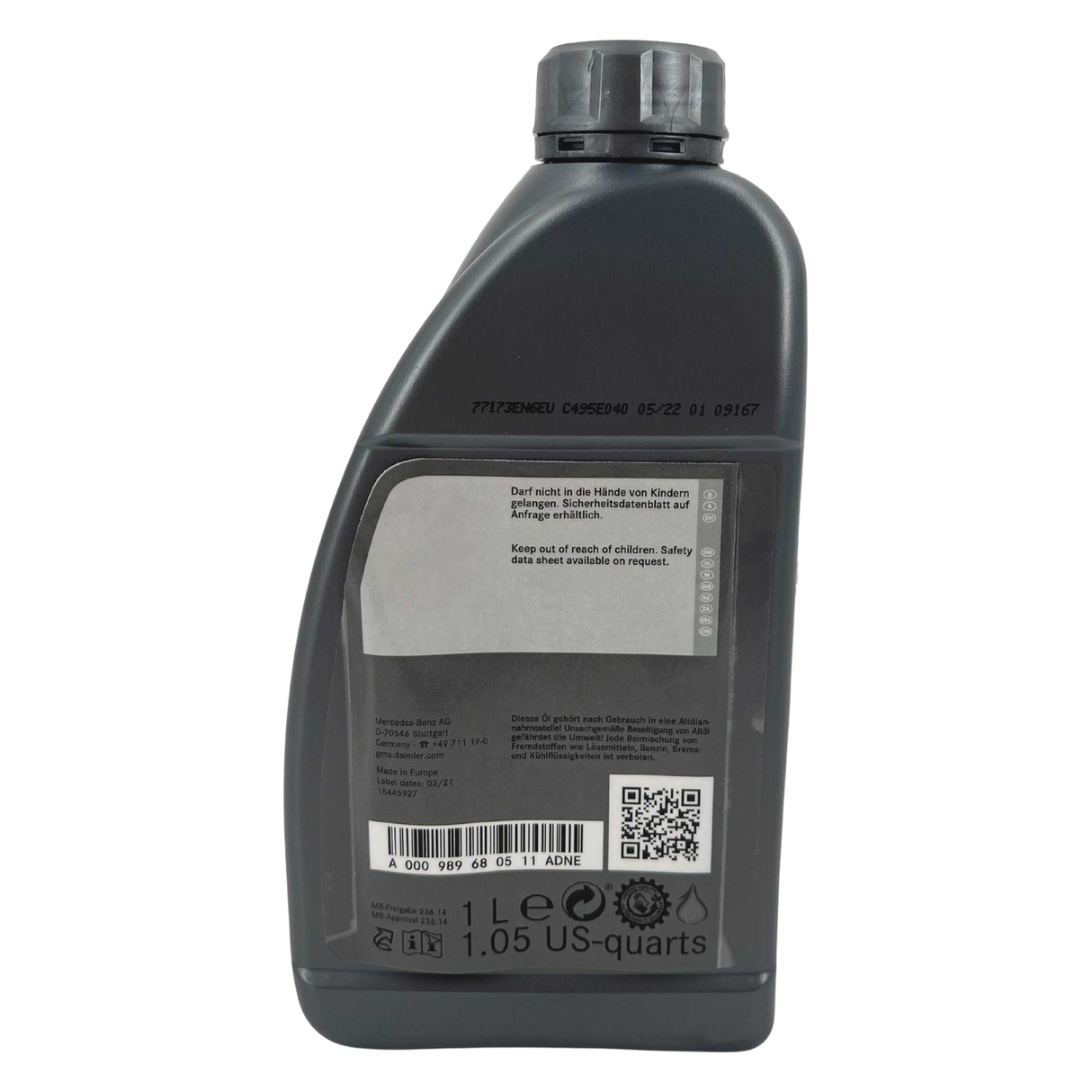 Mercedes Original Automatik Getriebeöl MB 236.14 1 Liter