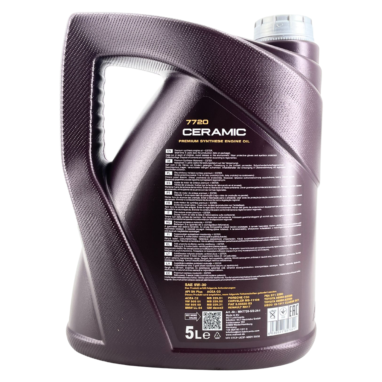 Mannol Ceramic 5W-30 5 Liter
