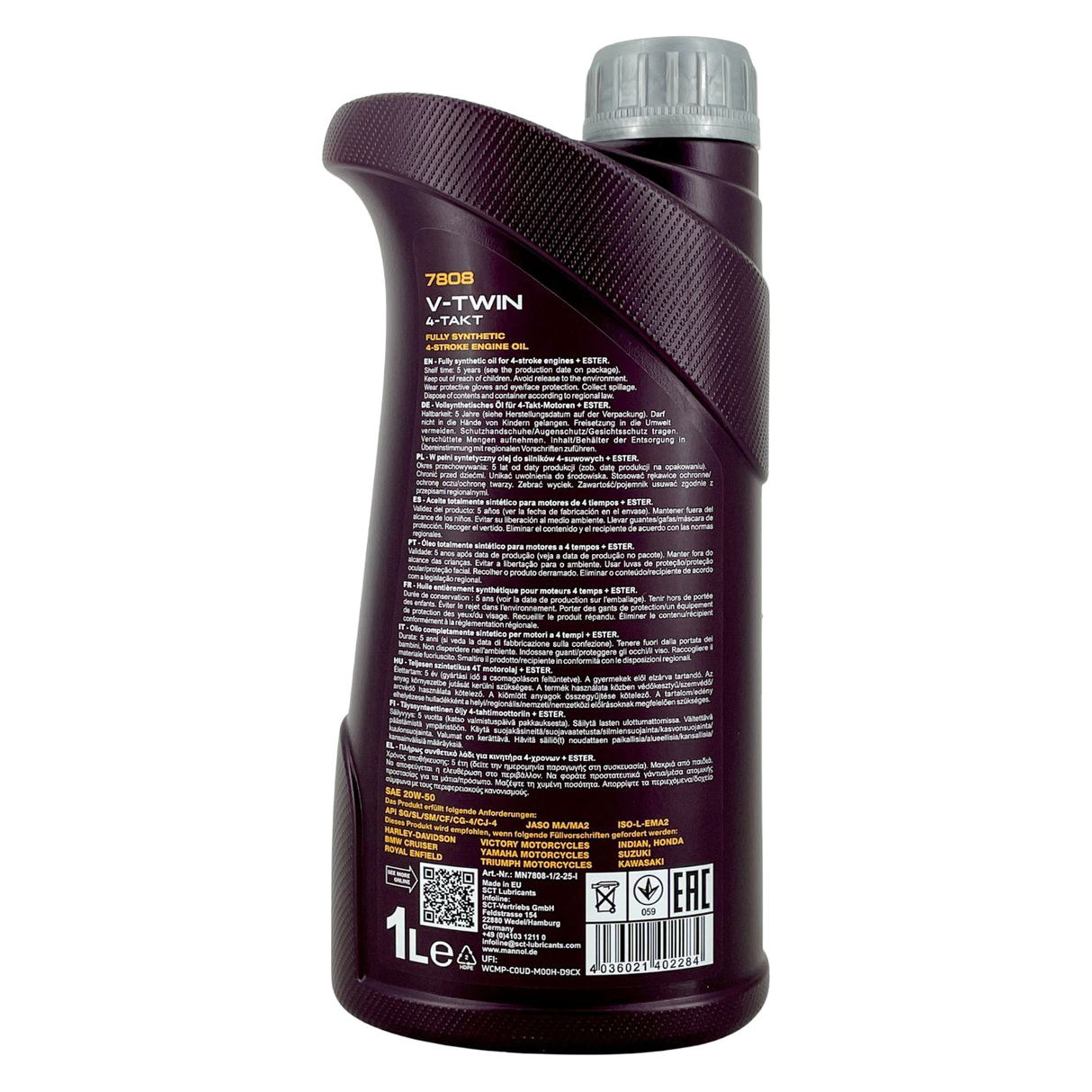 Mannol V-Twin 4-Takt 20W-50 1 Liter