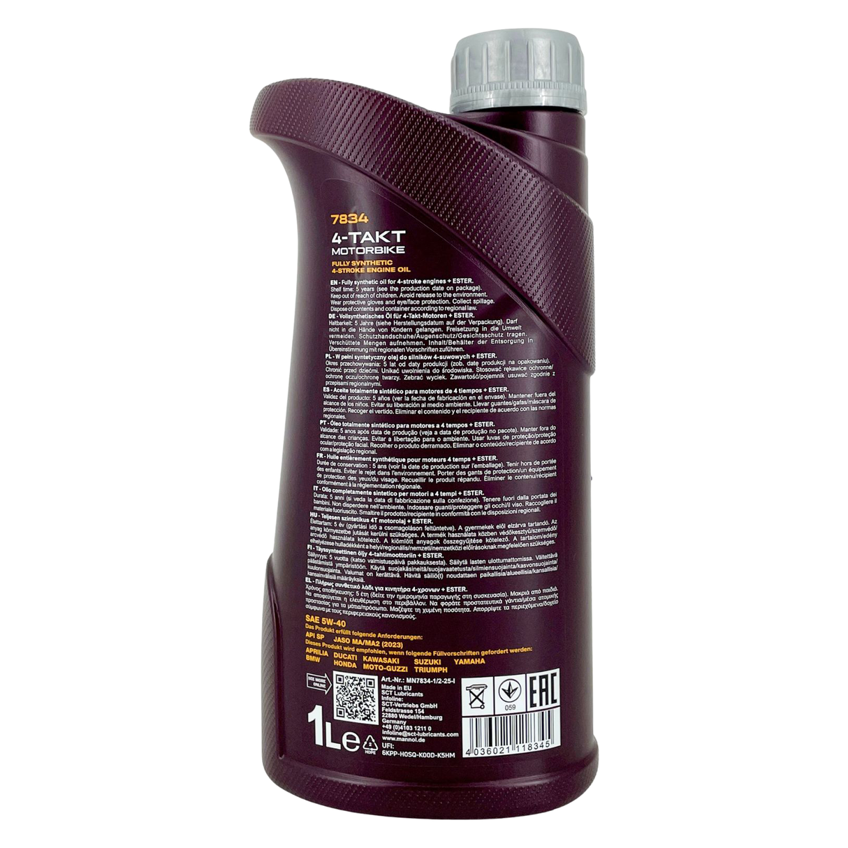 Mannol 4-Takt Motorbike 5W-40 1 Liter