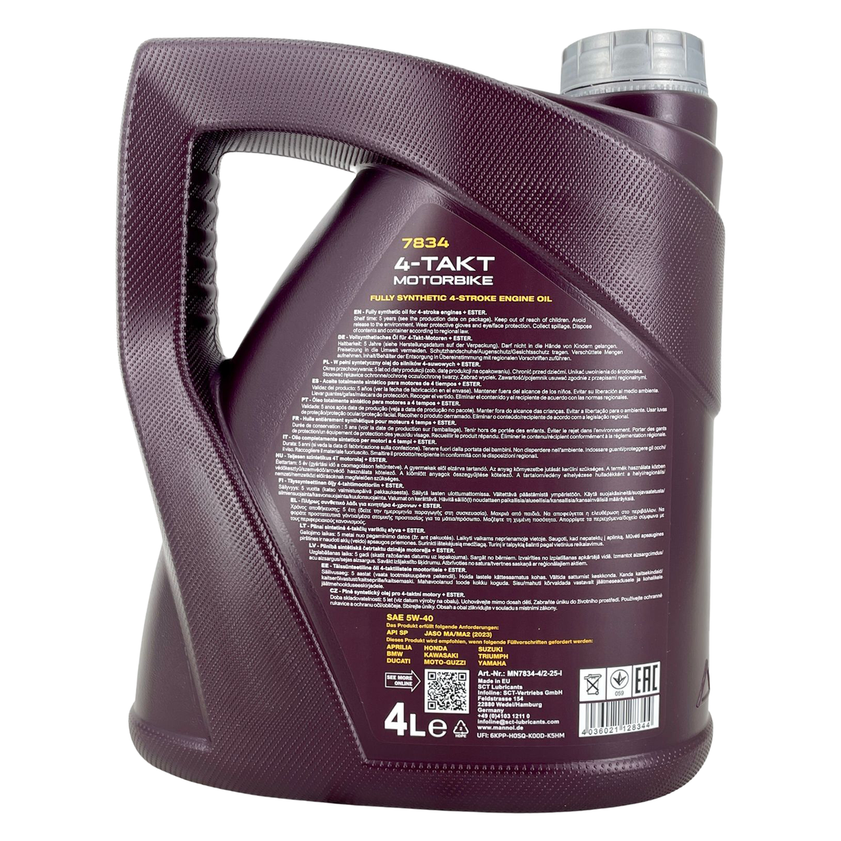 Mannol 4-Takt Motorbike 5W-40 4 Liter