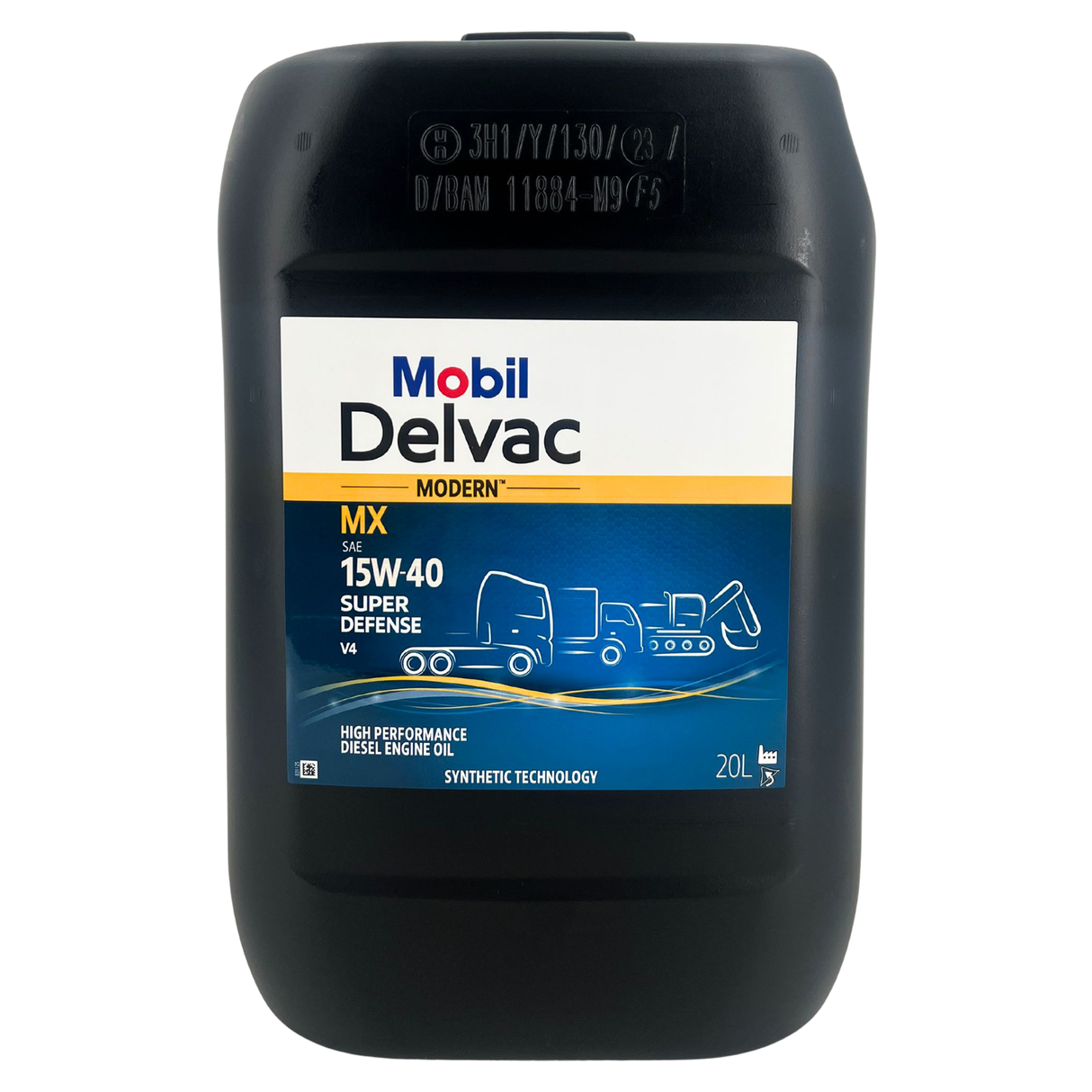 Mobil Delvac Modern MX 15W-40 Super Defense V4 20 Liter