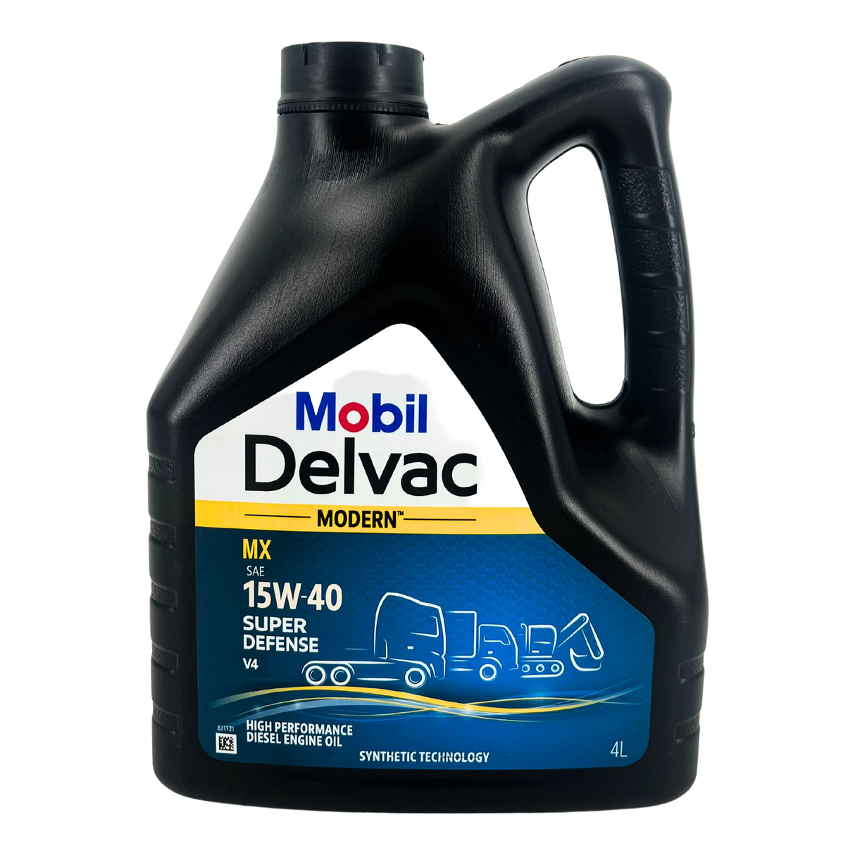 Mobil Delvac Modern MX 15W-40 Super Defense V4 4 Liter