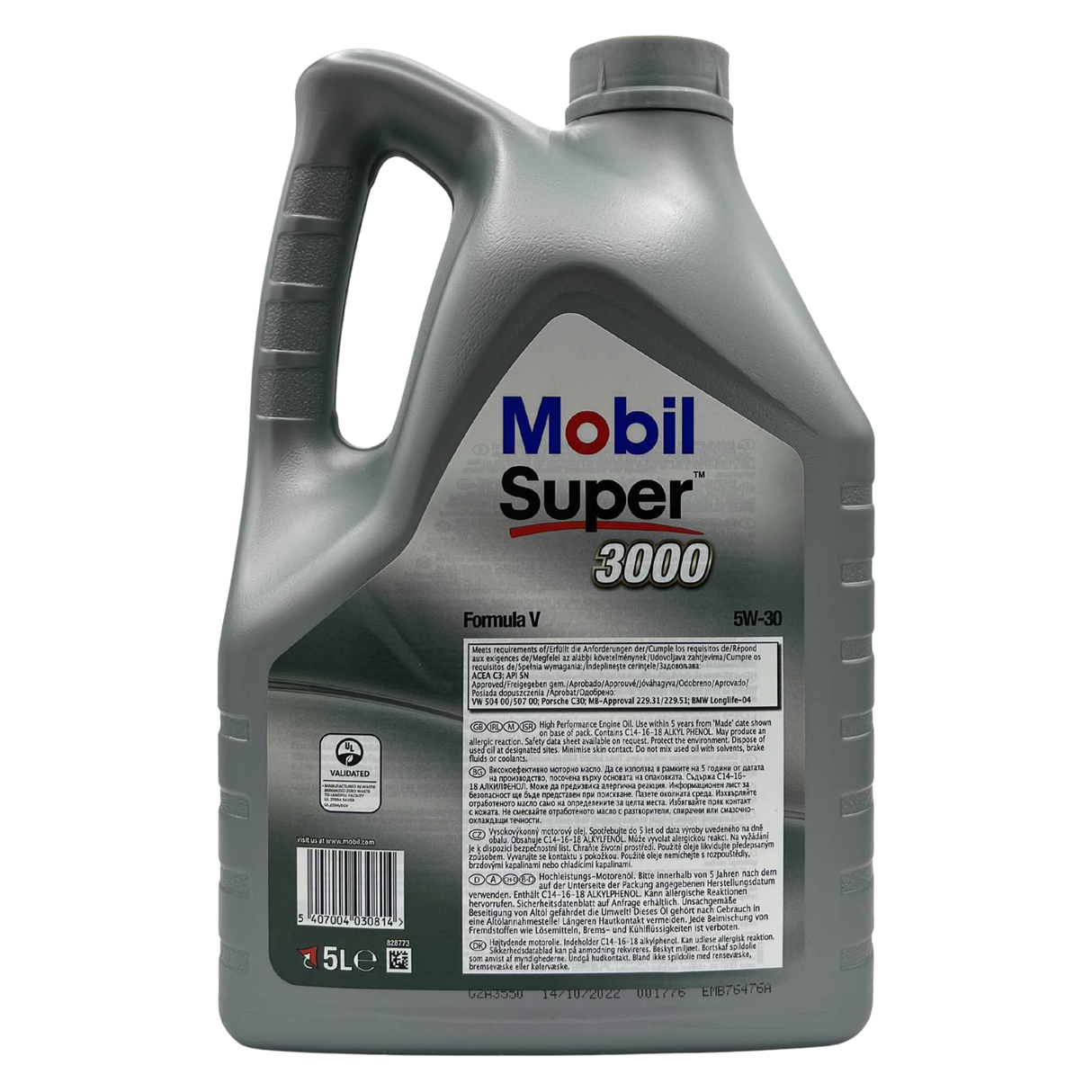 5L Mobil Super 3000 Formula V Ölfilter MANN HU 7020 Z für VW Audi Skoda Ölwechsel
