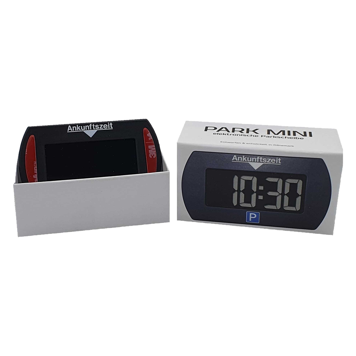 Needit Park Mini schwarz 3011 elektronische Parkscheibe mit Zulassung - DE