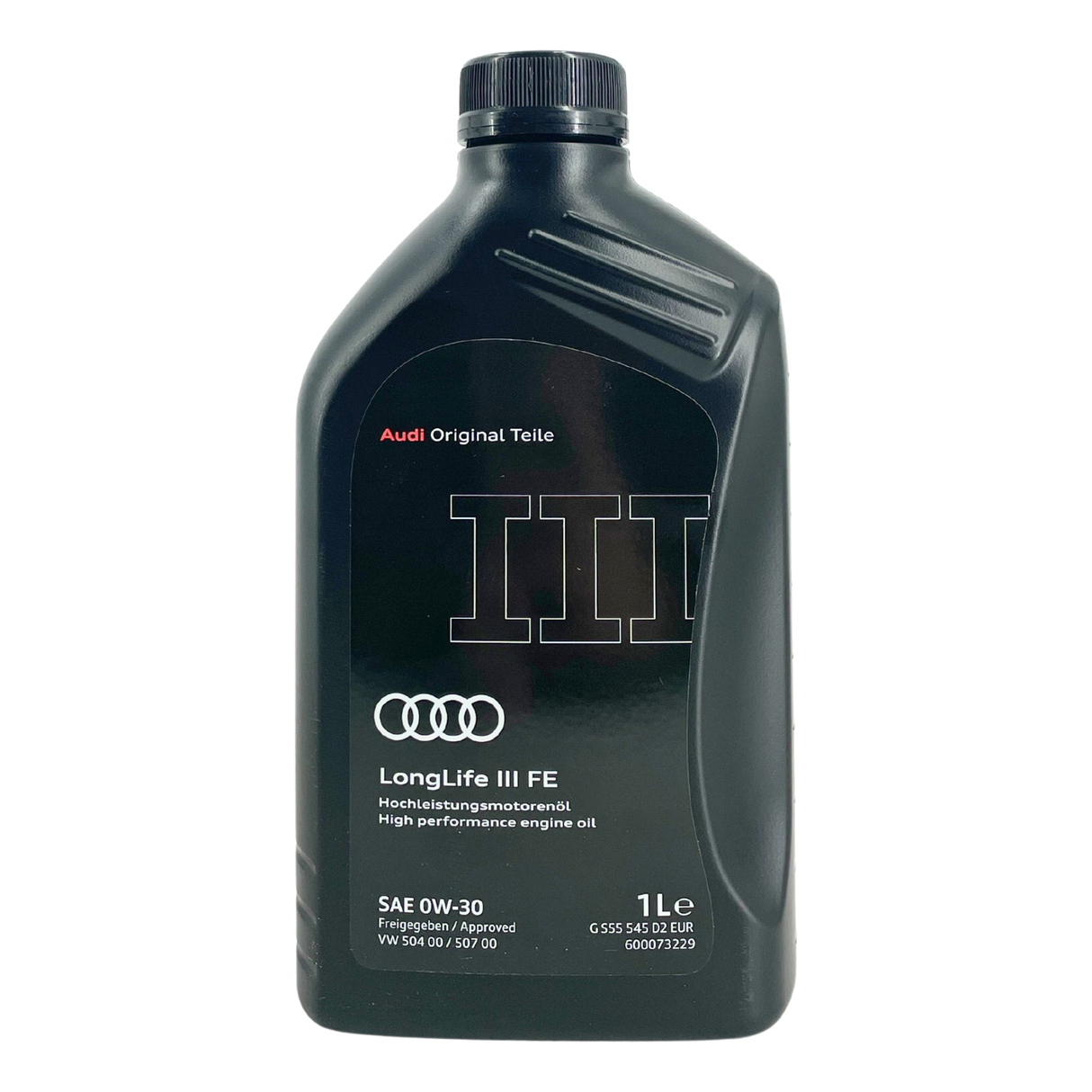 5 Liter Original Audi 0W30 Filter Ölablassschraube A3 A4 A5 Q3 Q5