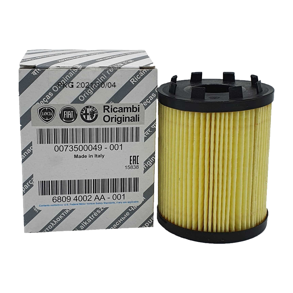 Original Fiat Ölfilter 73500049 GIULIETTA MITO 500 PANDA ABARTH ALFA ROMEO JEEP