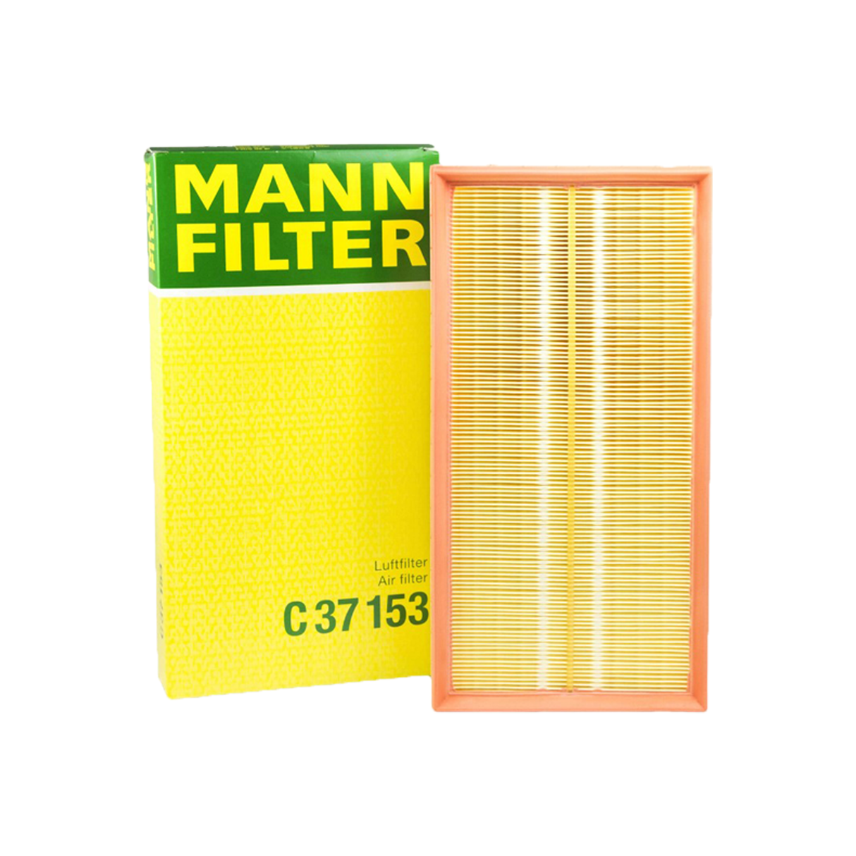 Original MANN-FILTER LUFTFILTER C 37 153 AUDI A3 SKODA OCTAVIA VW GOLF GOLF 4