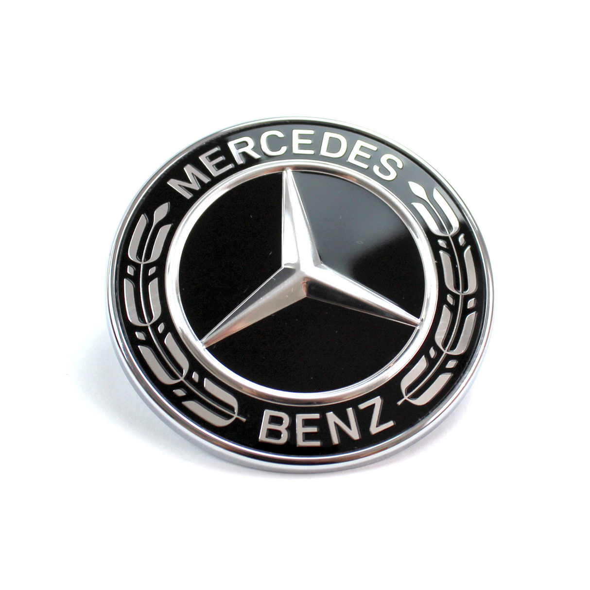 Original Mercedes-Benz Emblem A0008171801 Motorhaube schwarz A-Klasse B-Klasse C-Klasse E-Klasse