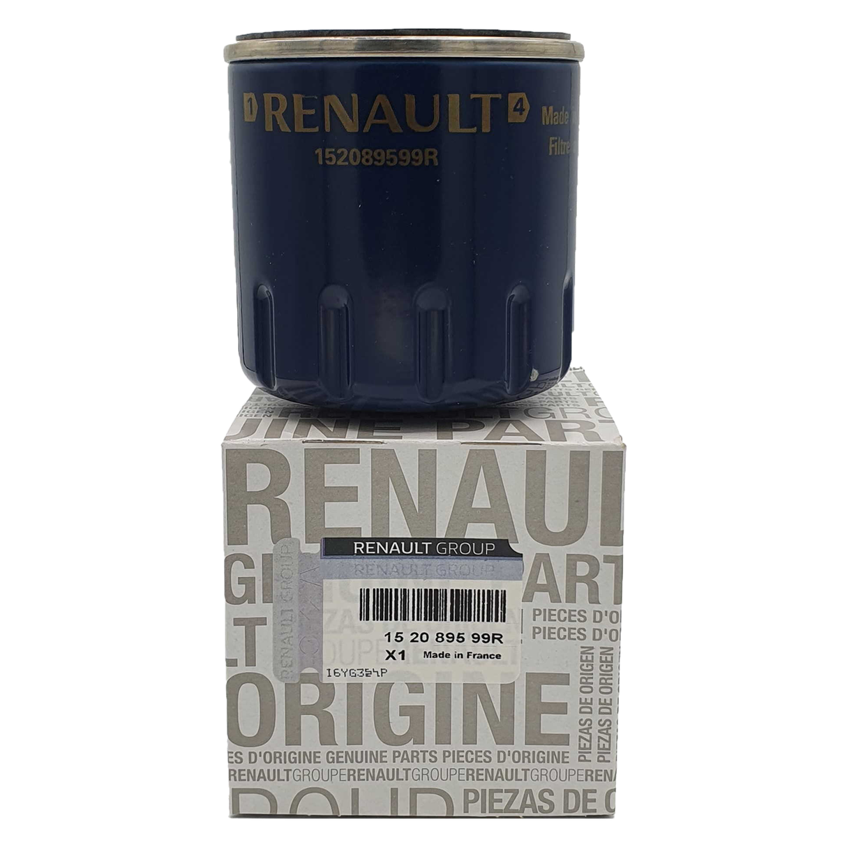 Original Renault Ölfilter 152089599R CLIO IV MEGANE III IV SCENIC III 1.5dCi