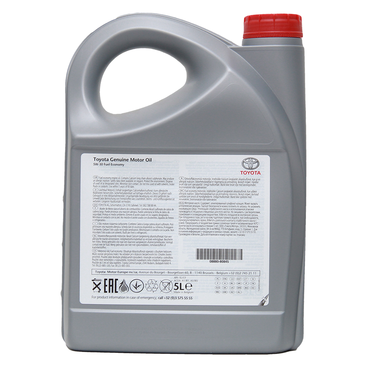 MANN Ölfilter + 5l 5W-30 FÜR TOYOTA AURIS E15 E18 AVENSIS T27 YARIS P9 P13 VERSO