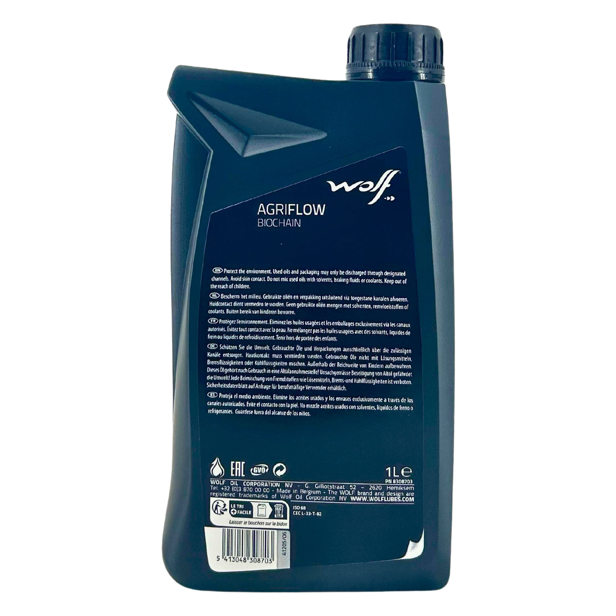 Wolf AgriFlow Biochain Bio Kettenöl 1 Liter