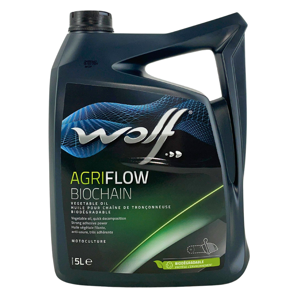 Wolf AgriFlow Biochain Bio Kettenöl 5 Liter