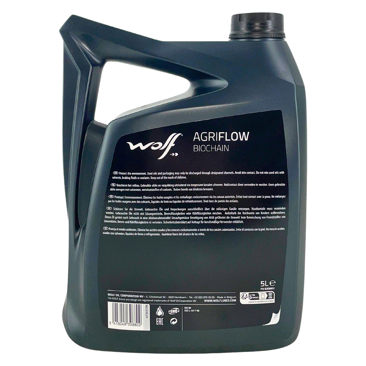 Wolf AgriFlow Biochain Bio Kettenöl 5 Liter