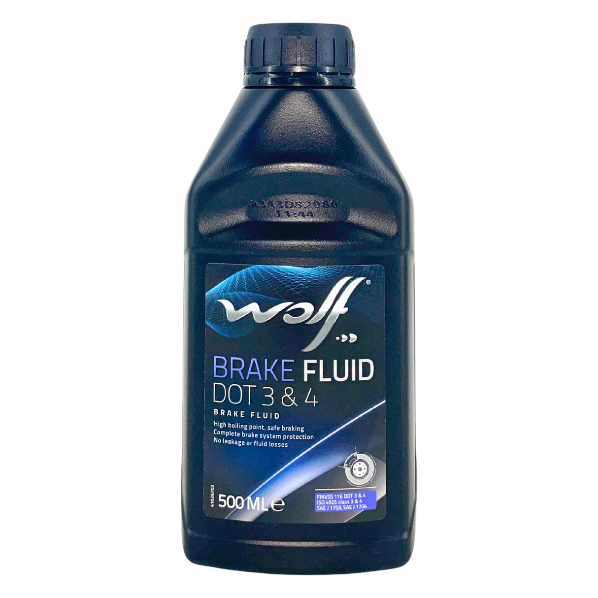 Wolf Brake Fluid DOT 3 & 4 500 ML