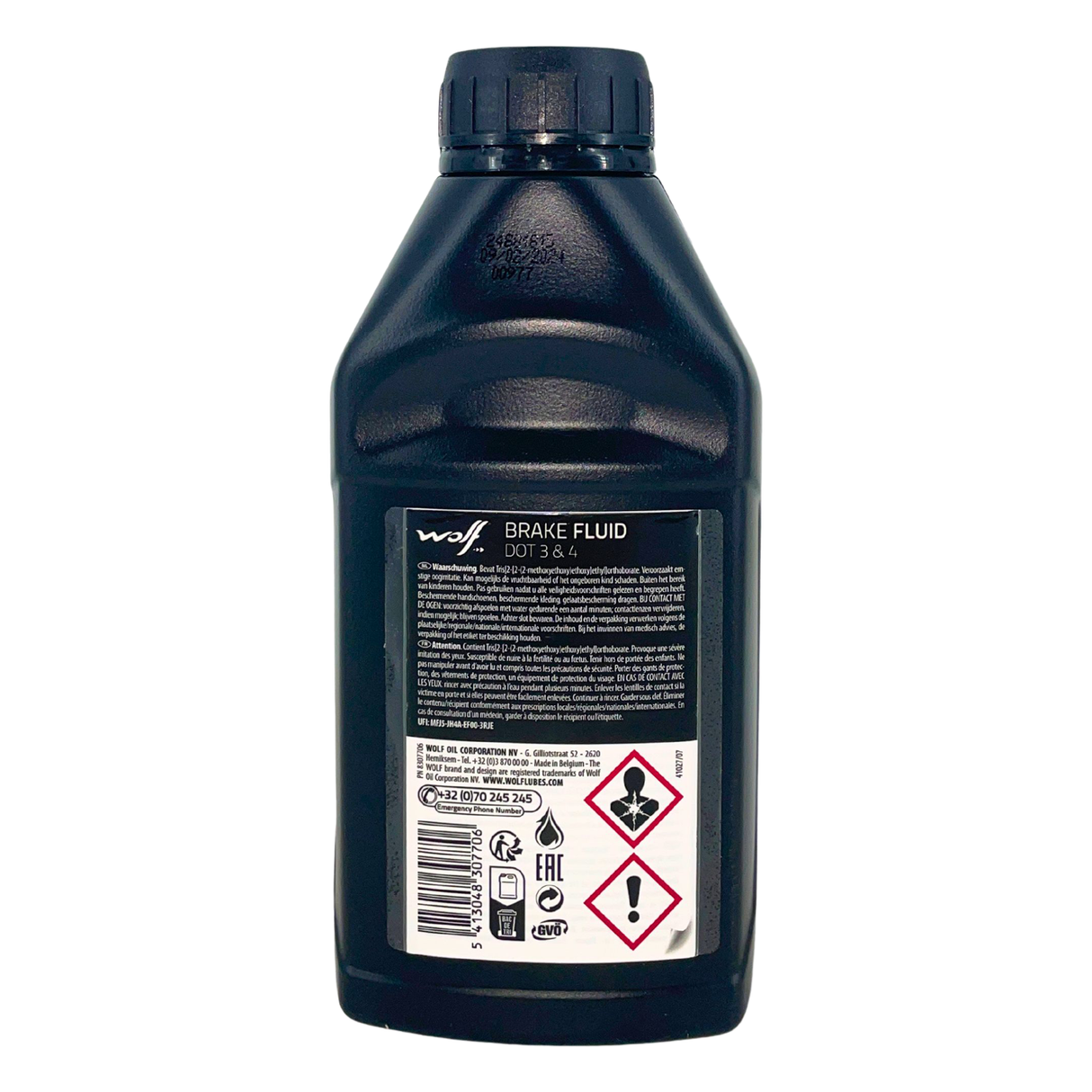 Wolf Brake Fluid DOT 3 & 4 500 ML