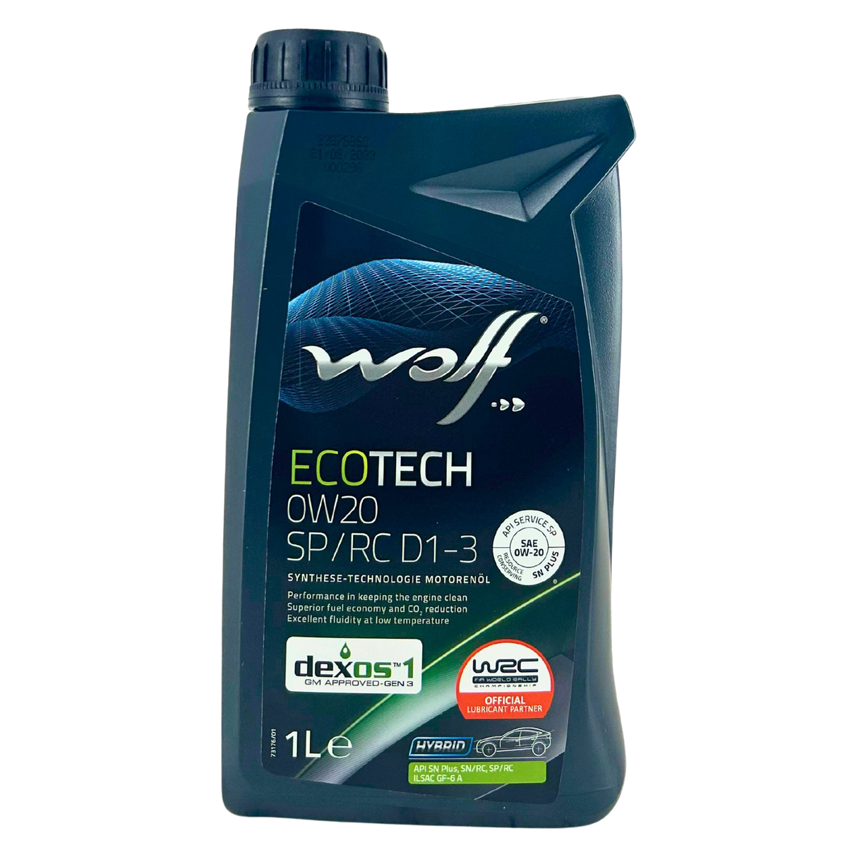 Wolf EcoTech 0W-20 SP/RC D1-3 1 Liter