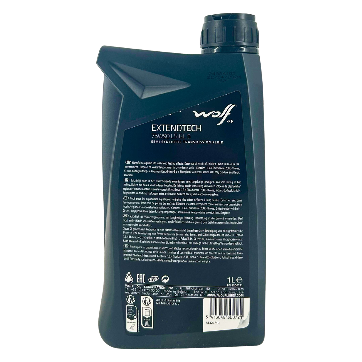 Wolf ExtendTech 75W-90 LS GL 5 Getriebeöl 1 Liter