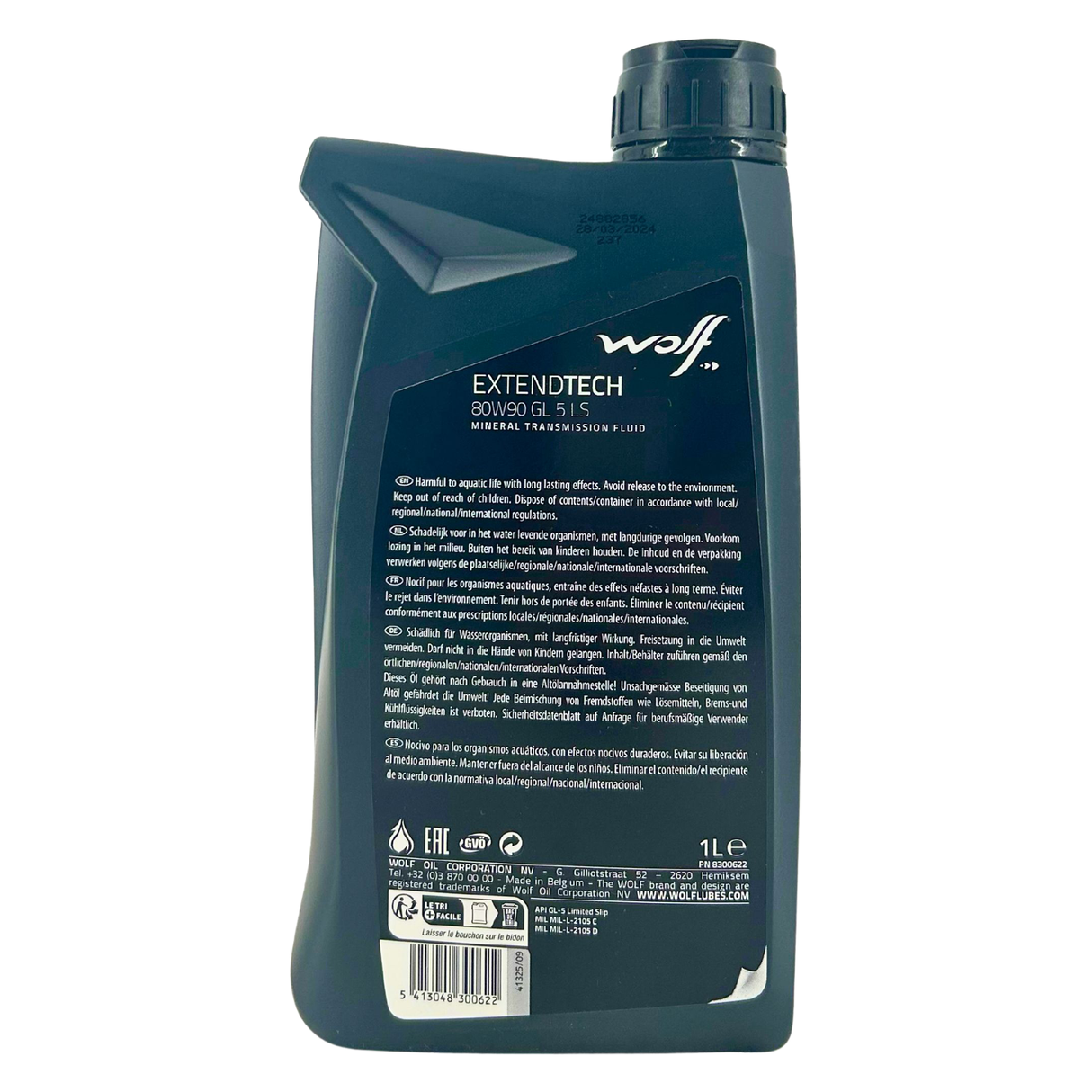 Wolf ExtendTech 80W-90 LS GL 5 Getriebeöl 1 Liter