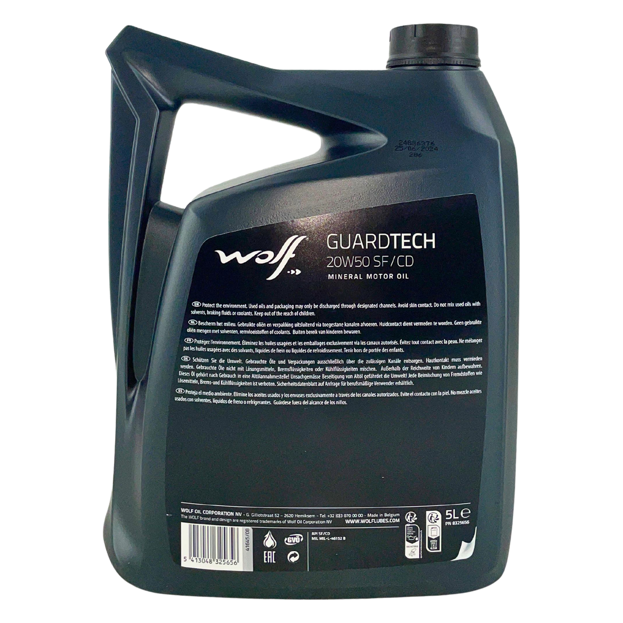 Wolf GuardTech 20W-50 SF/CD 5 Liter