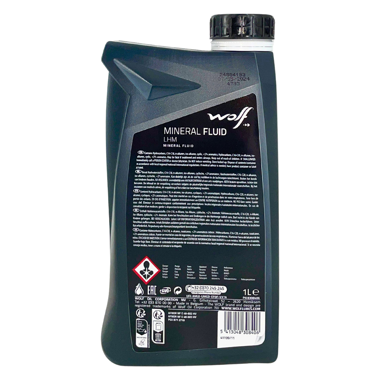 Wolf Mineral Fluid LHM Hydrauliköl 1 Liter