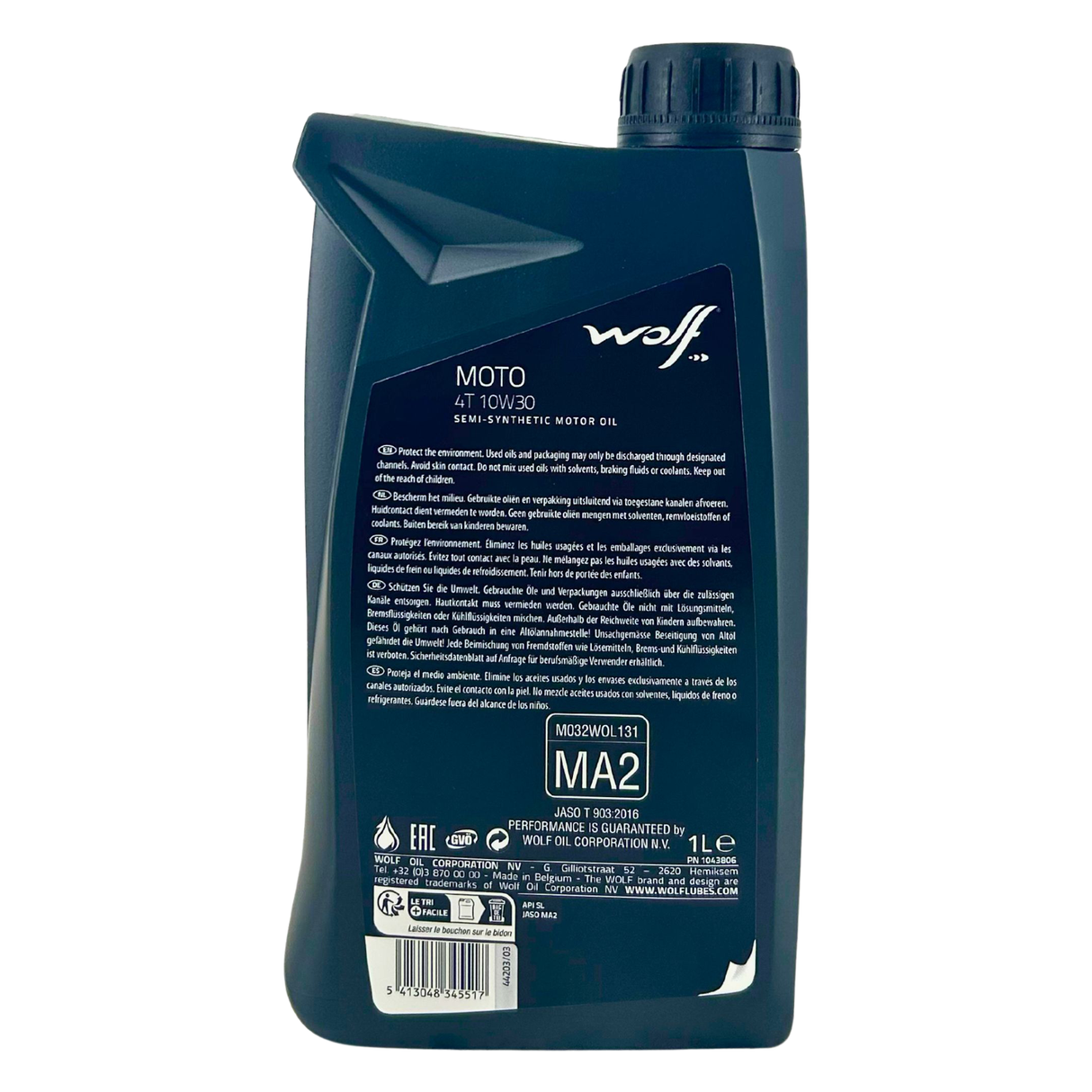 Wolf Moto 4T 10W-30 1 Liter