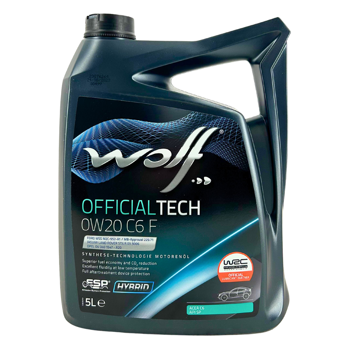 Wolf OfficialTech 0W-20 C6 F 5 Liter