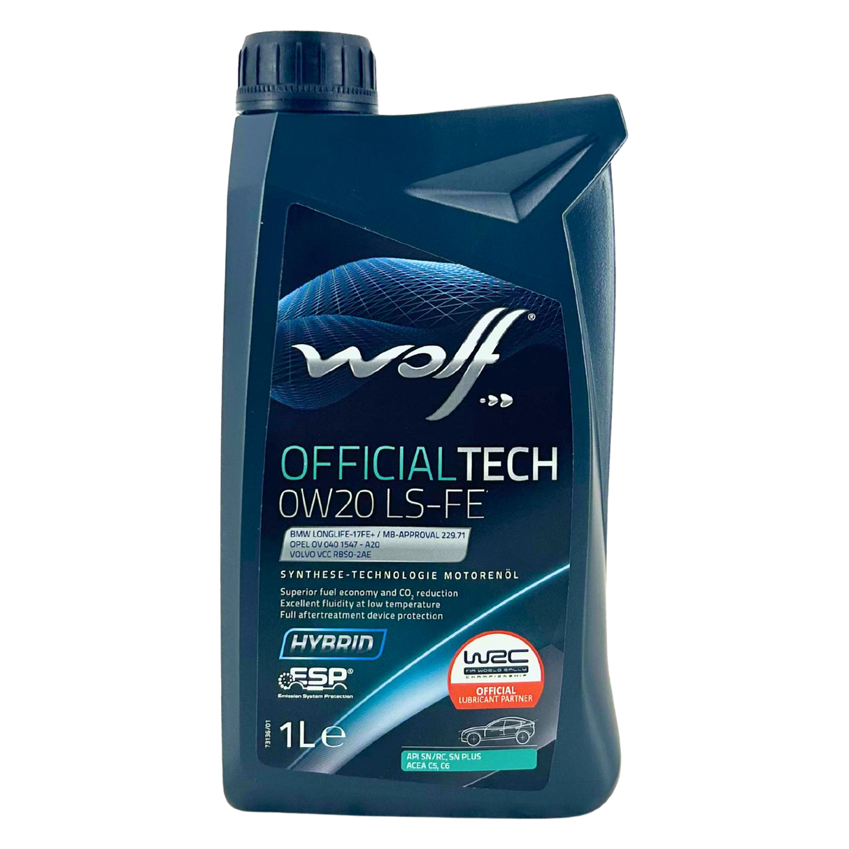 Wolf OfficialTech 0W-20 LS-FE 1 Liter