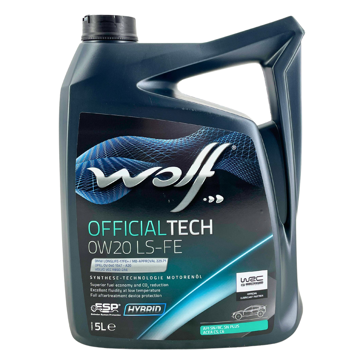 Wolf OfficialTech 0W-20 LS-FE 5 Liter