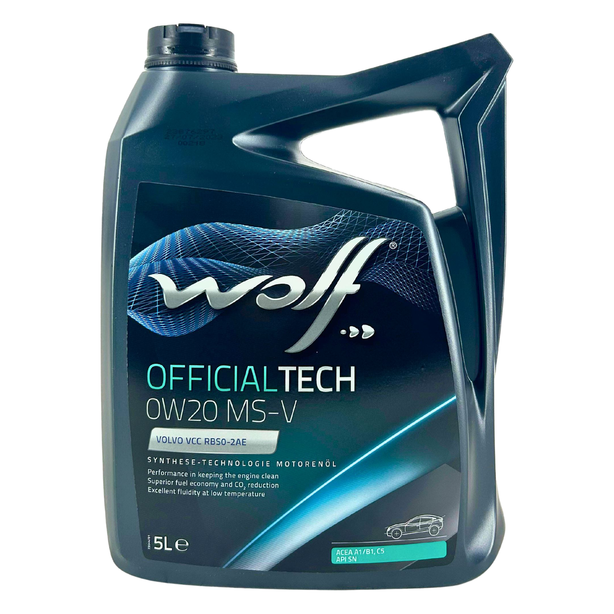 Wolf OfficialTech 0W-20 MS-V 5 Liter
