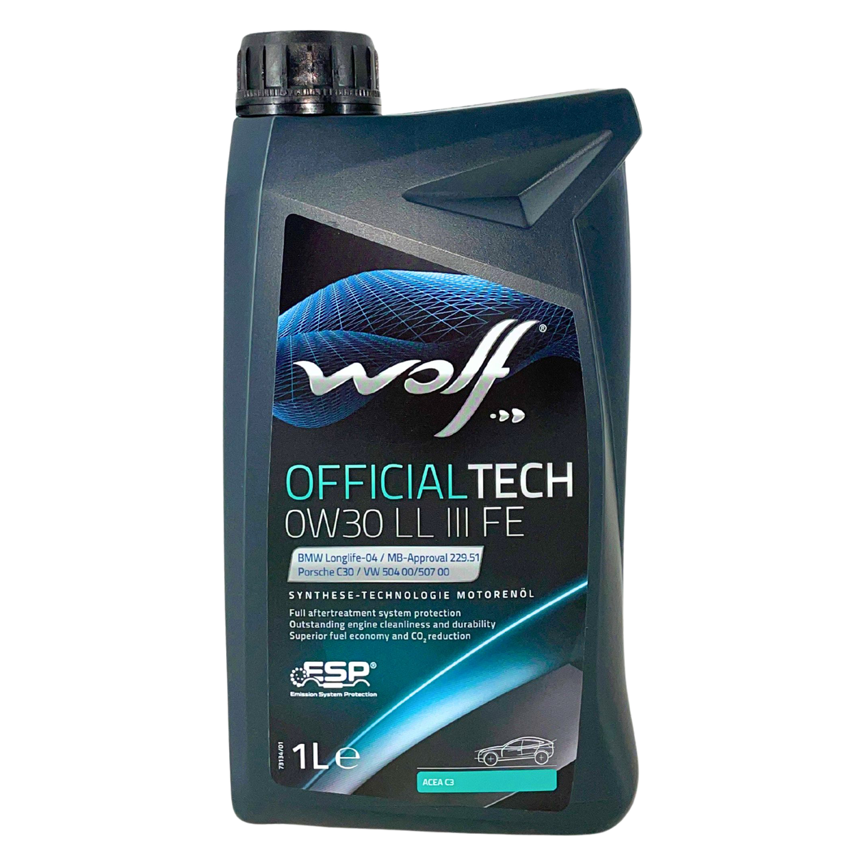 Wolf OfficialTech 0W-30 LL III FE 1 Liter