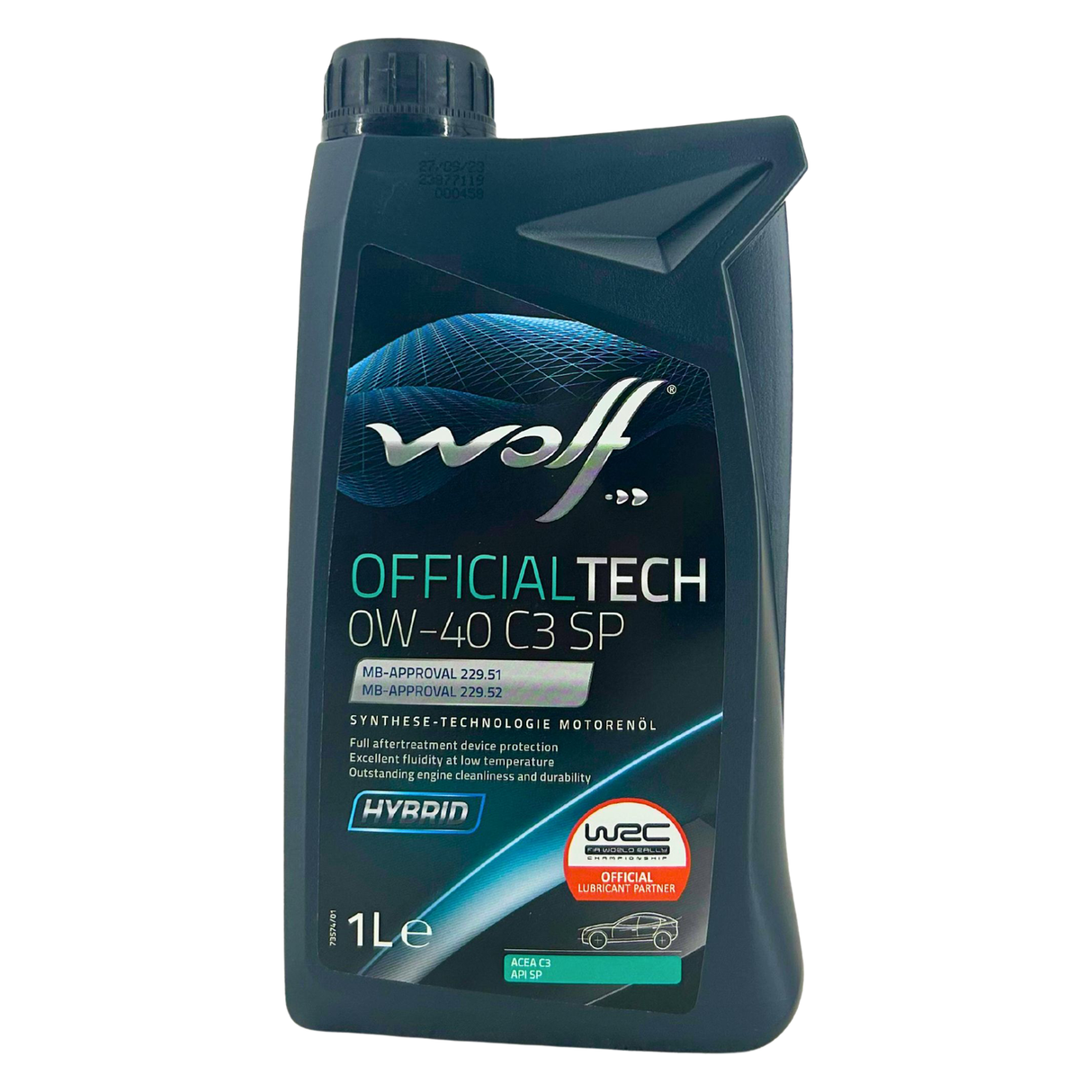 Wolf OfficialTech 0W-40 C3 SP 1 Liter