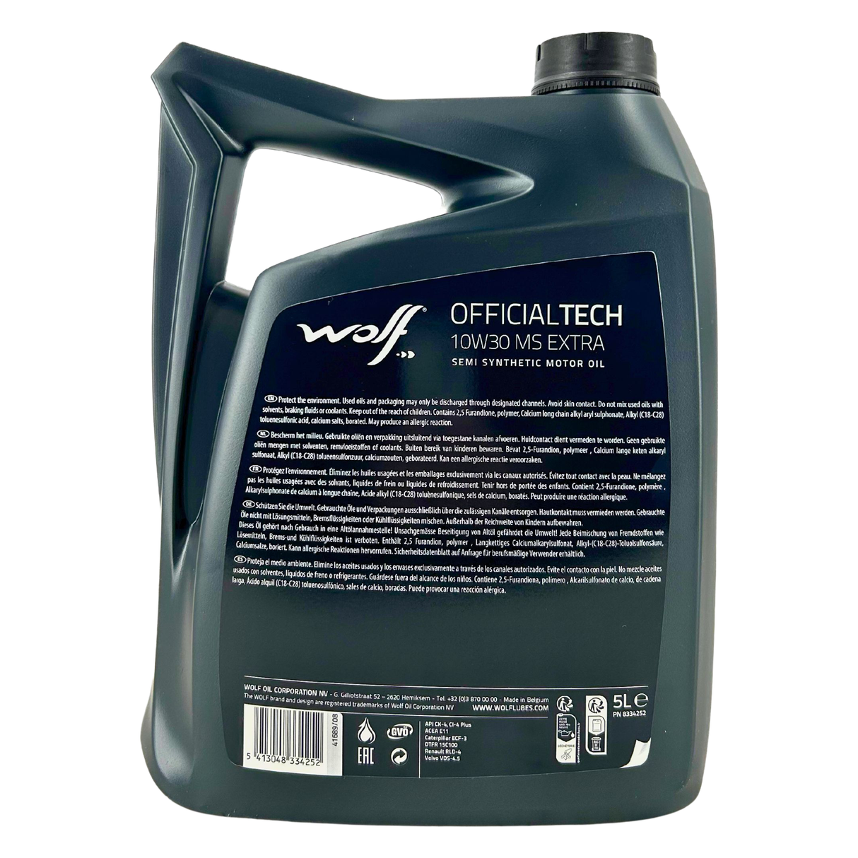 Wolf OfficialTech 10W-30 MS Extra 5 Liter