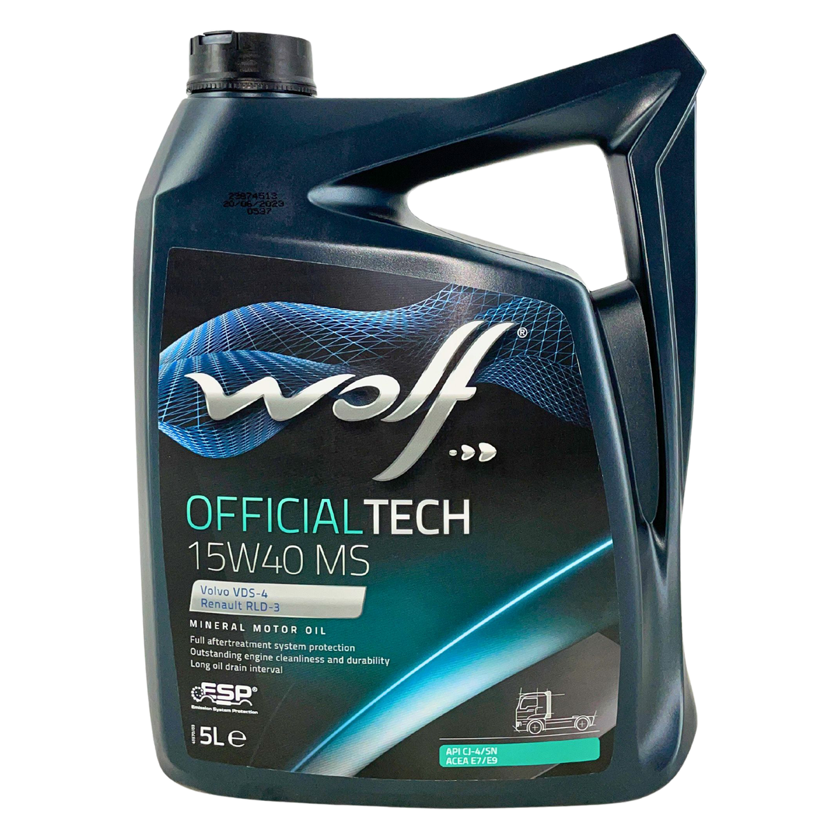 Wolf OfficialTech 15W-40 MS 5 Liter