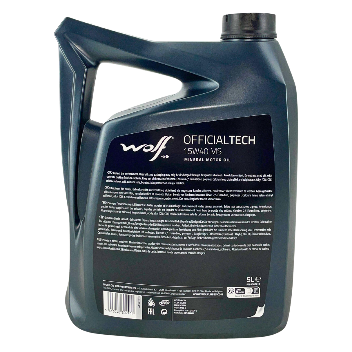 Wolf OfficialTech 15W-40 MS 5 Liter