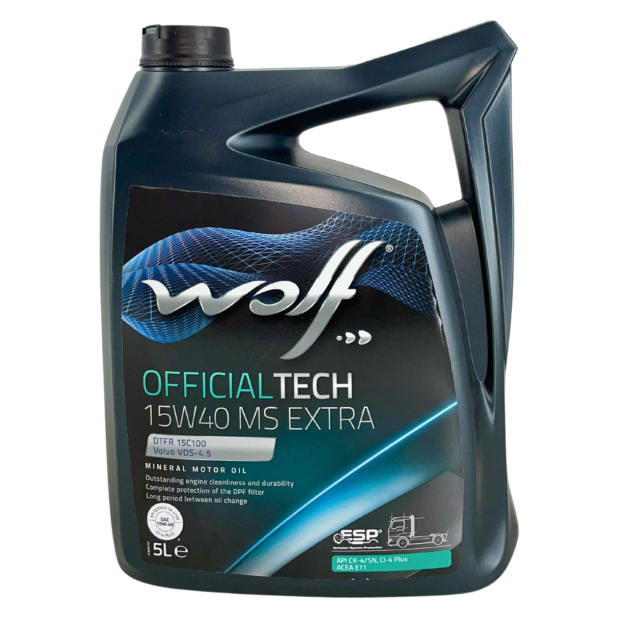 Wolf OfficialTech 15W-40 MS Extra 5 Liter