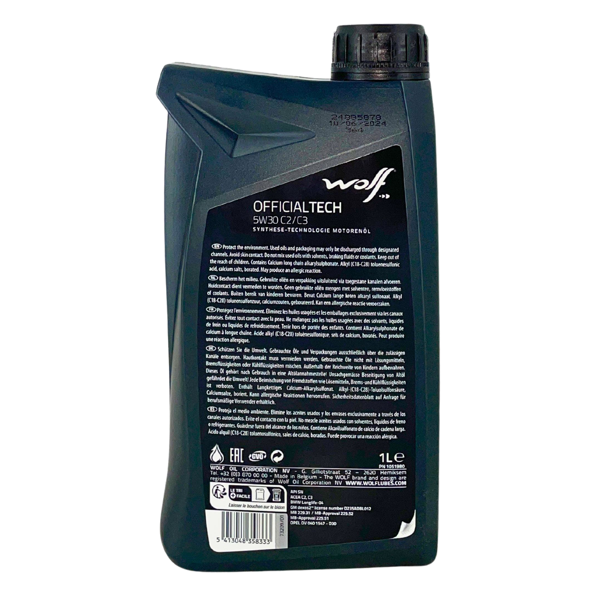 Wolf OfficialTech 5W-30 C2/C3 1 Liter
