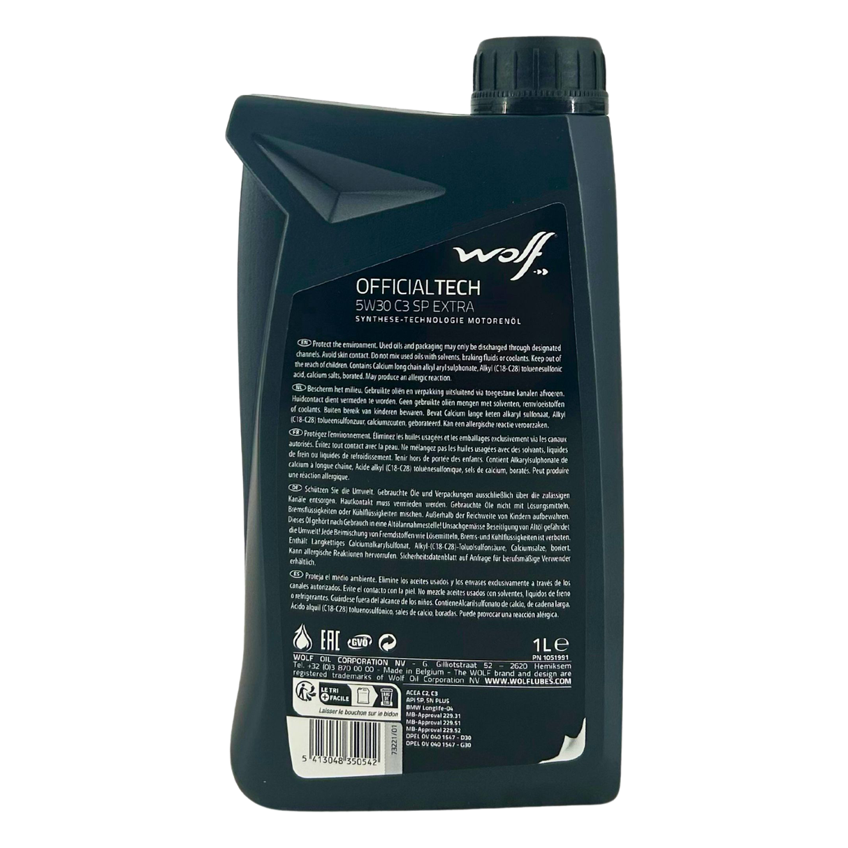 Wolf OfficialTech 5W-30 C3 SP Extra 1 Liter
