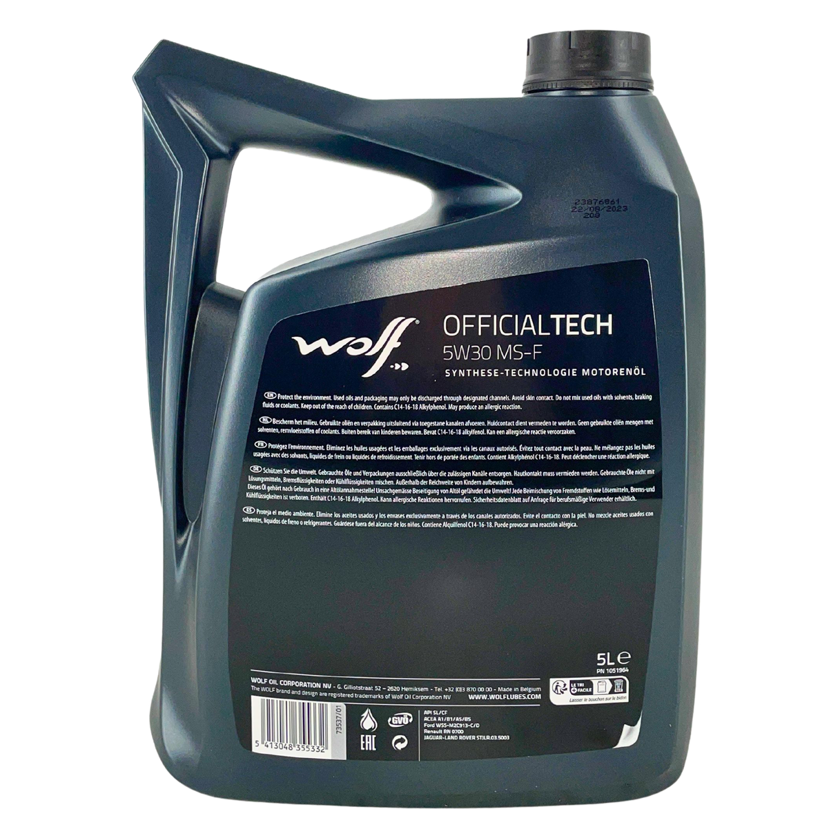 Wolf OfficialTech 5W-30 MS-F 5 Liter