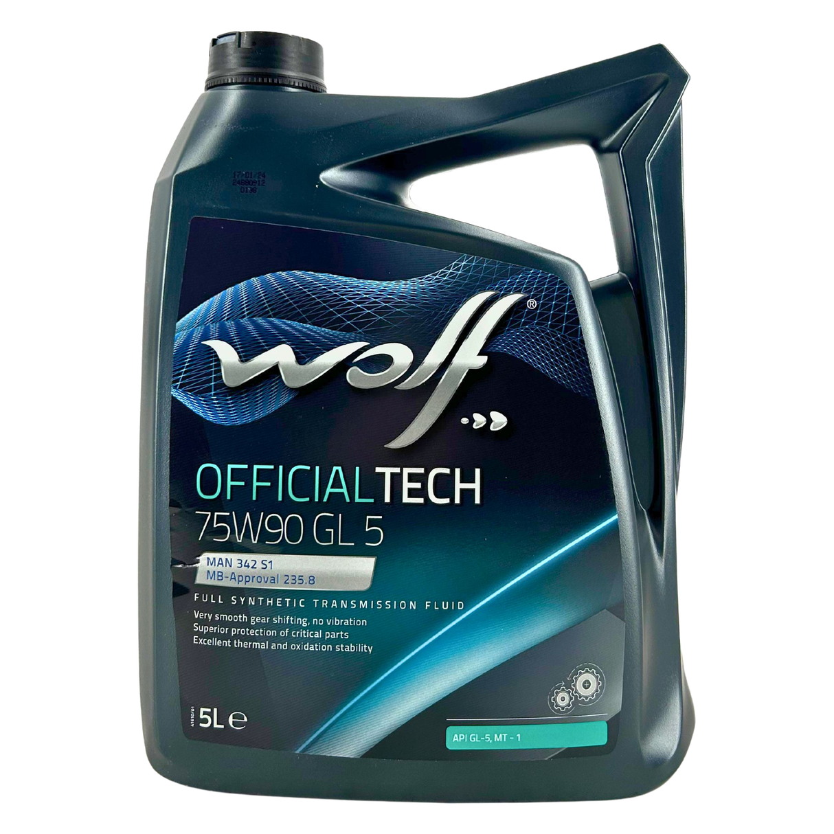 Wolf OfficialTech 75W-90 GL 5 Getriebeöl 5 Liter